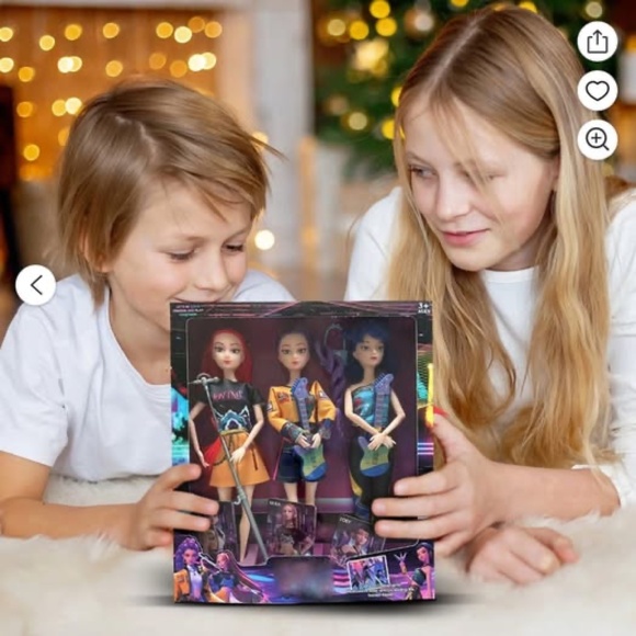 KPOP Demon Hunters NEW 3 pack 11.5" Dolls - Picture 2 of 5